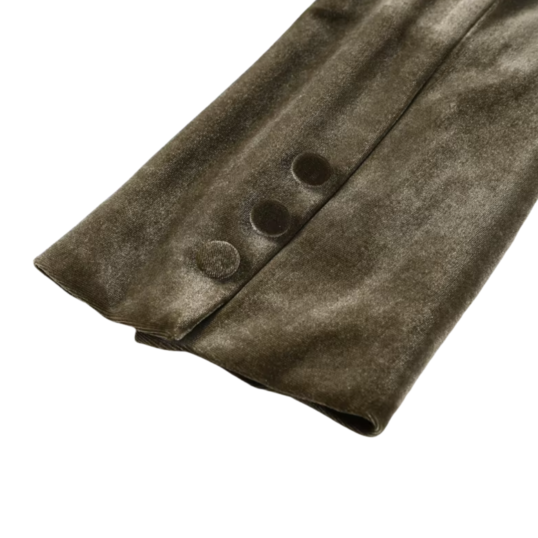 "Velvet Authority" Blazer Set