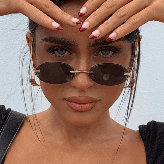 Brille "Riviera" - Luxuriöse Sonnenbrille - The Femme Club