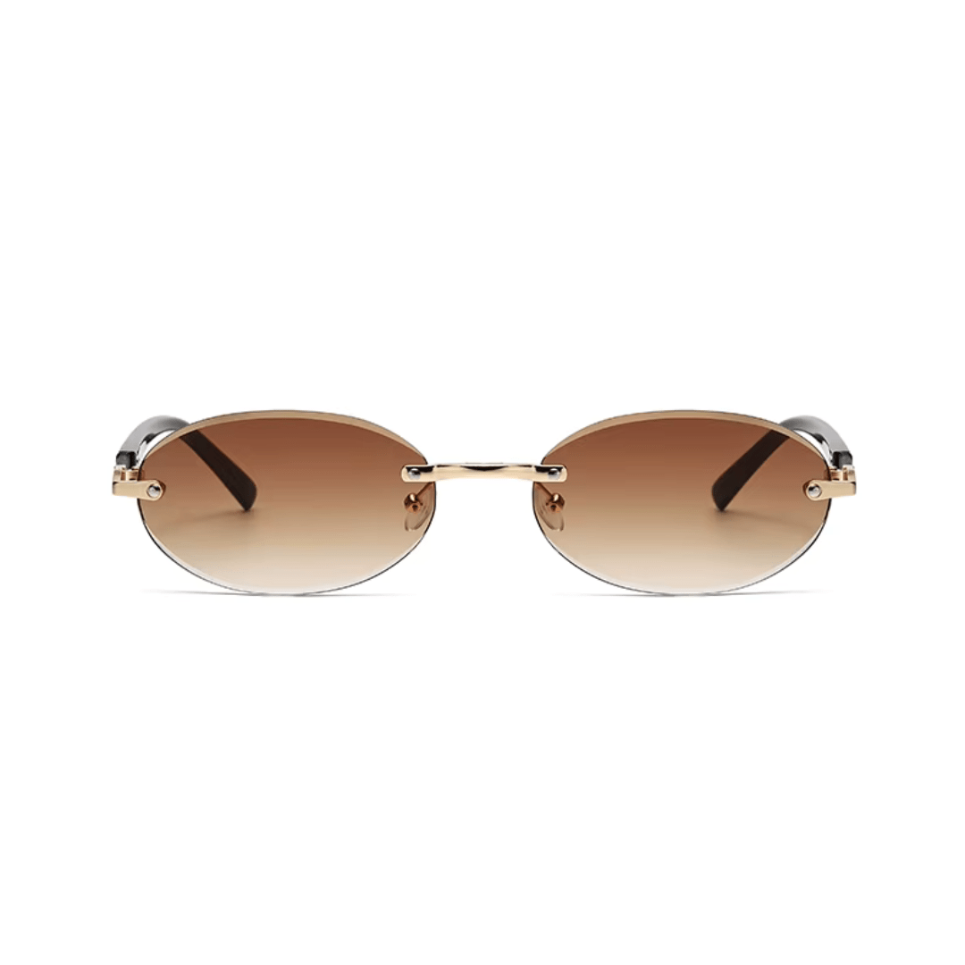 Brille "Riviera" - Luxuriöse Sonnenbrille - The Femme Club