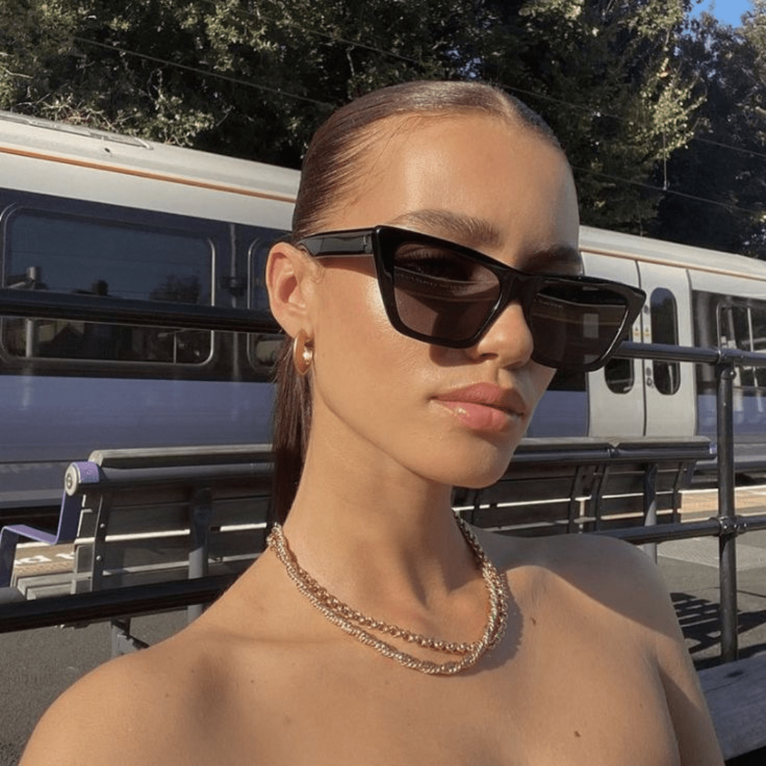 Cat - Eye Brille “Luna Belle” - Sonnenbrille - The Femme Club