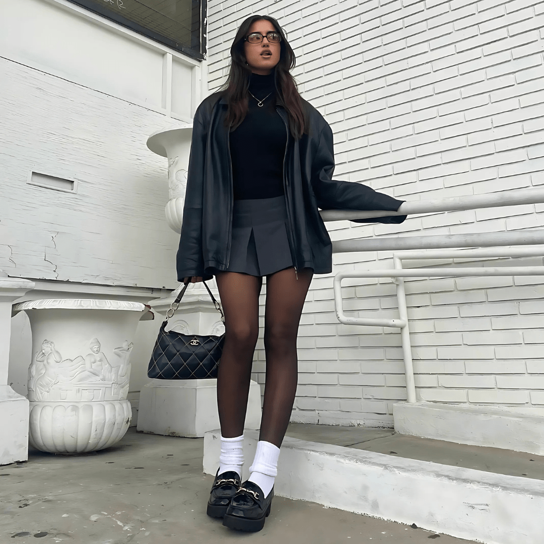 Chain Loafers "Vittoria" - Chunky Loafer mit Kettendetail - The Femme Club