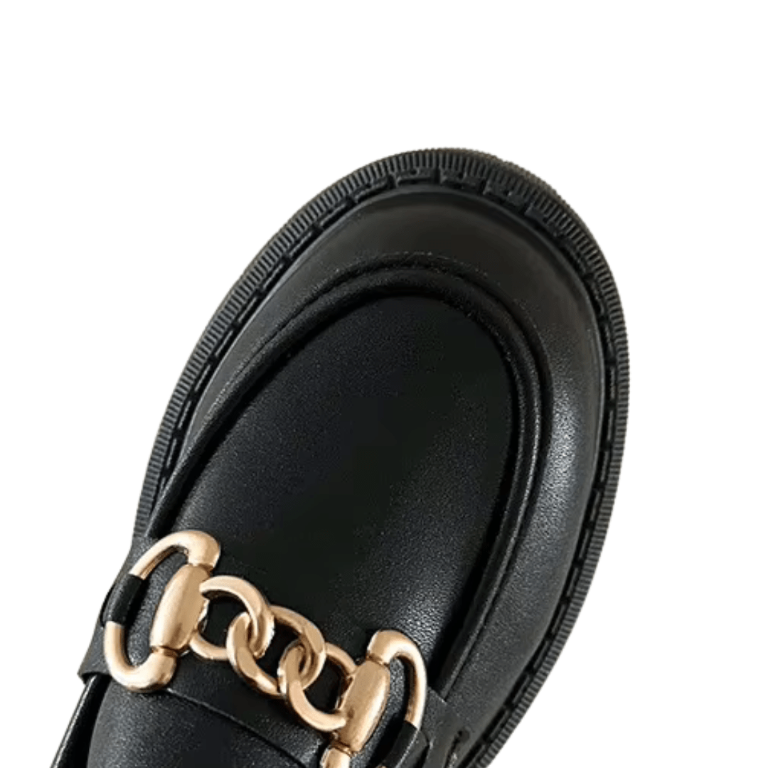 Chain Loafers "Vittoria" - Chunky Loafer mit Kettendetail - The Femme Club