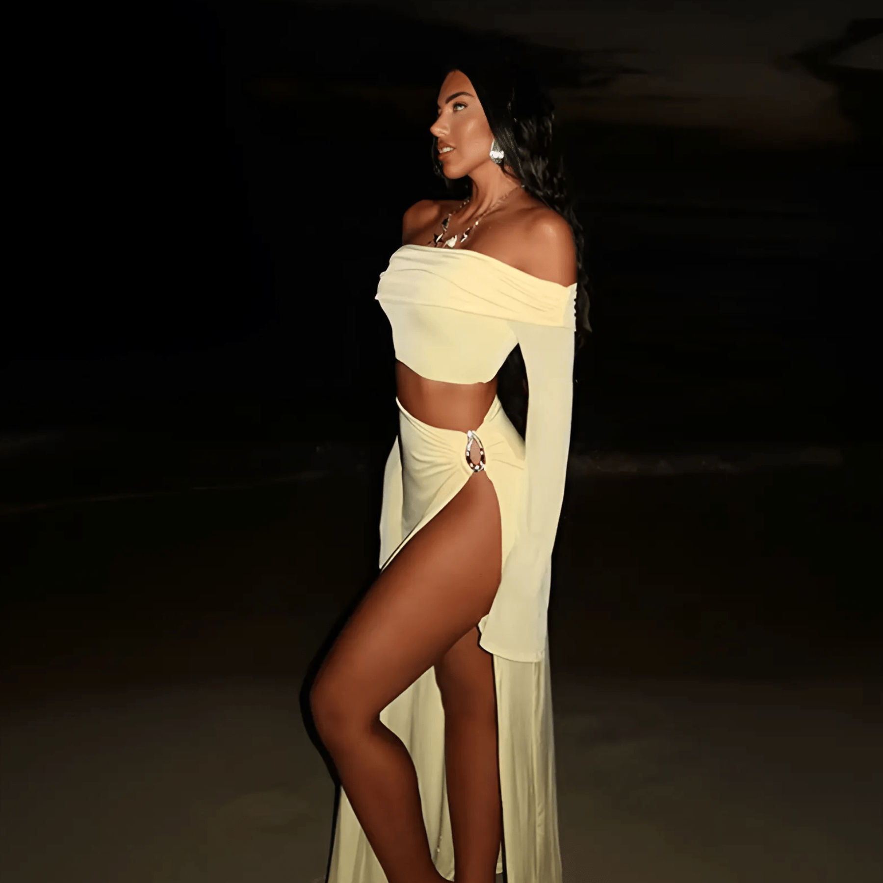 "Divine Grace" Set - Zweiteiler – Luxuriöses Set - The Femme Club