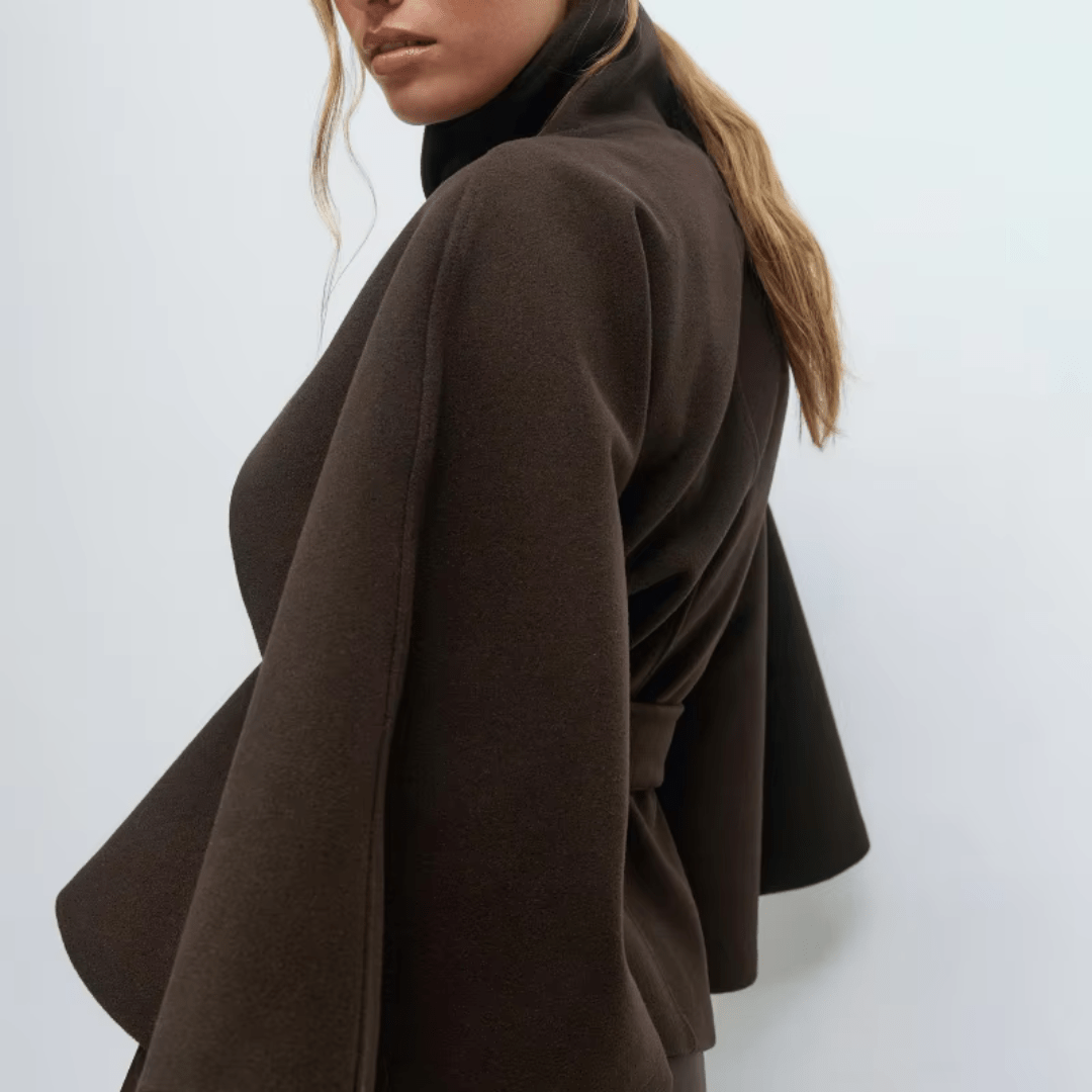 "Fleur D’Hiver" Cape Jacket - Cape - Jacke - The Femme Club