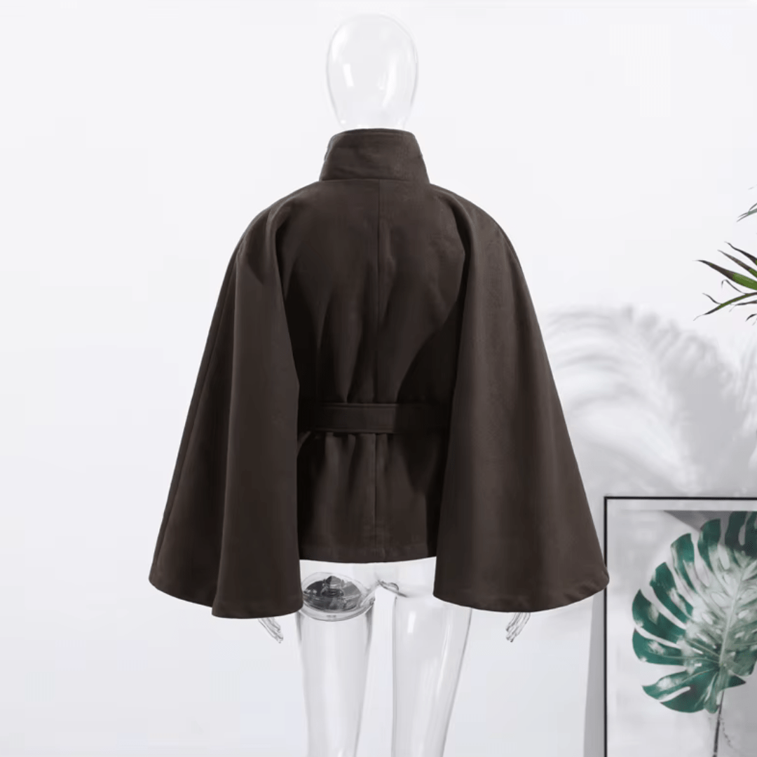 "Fleur D’Hiver" Cape Jacket - Cape - Jacke - The Femme Club