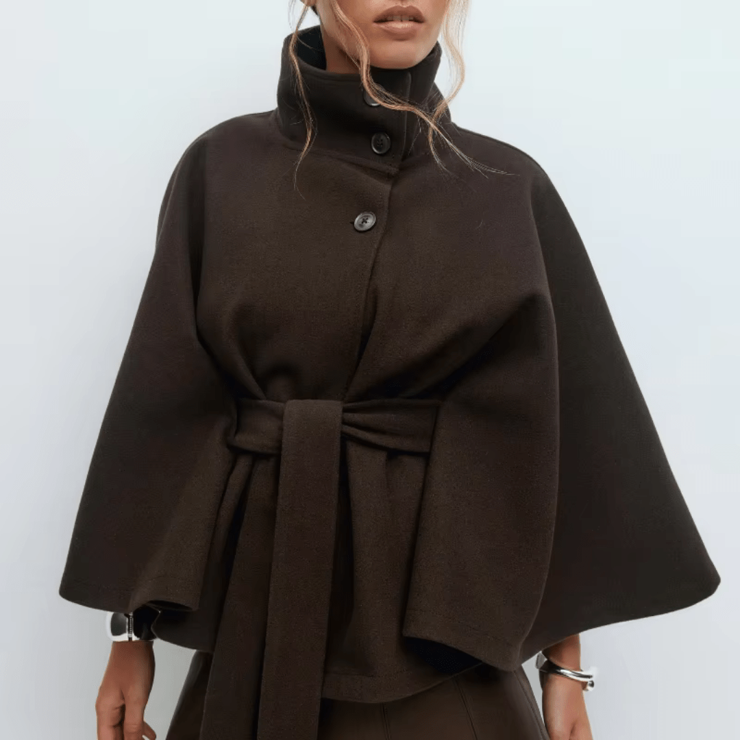 "Fleur D’Hiver" Cape Jacket - Cape - Jacke - The Femme Club