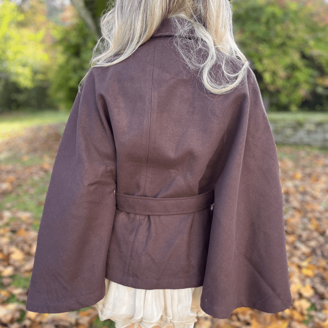 "Fleur D’Hiver" Cape Jacket - Cape - Jacke - The Femme Club