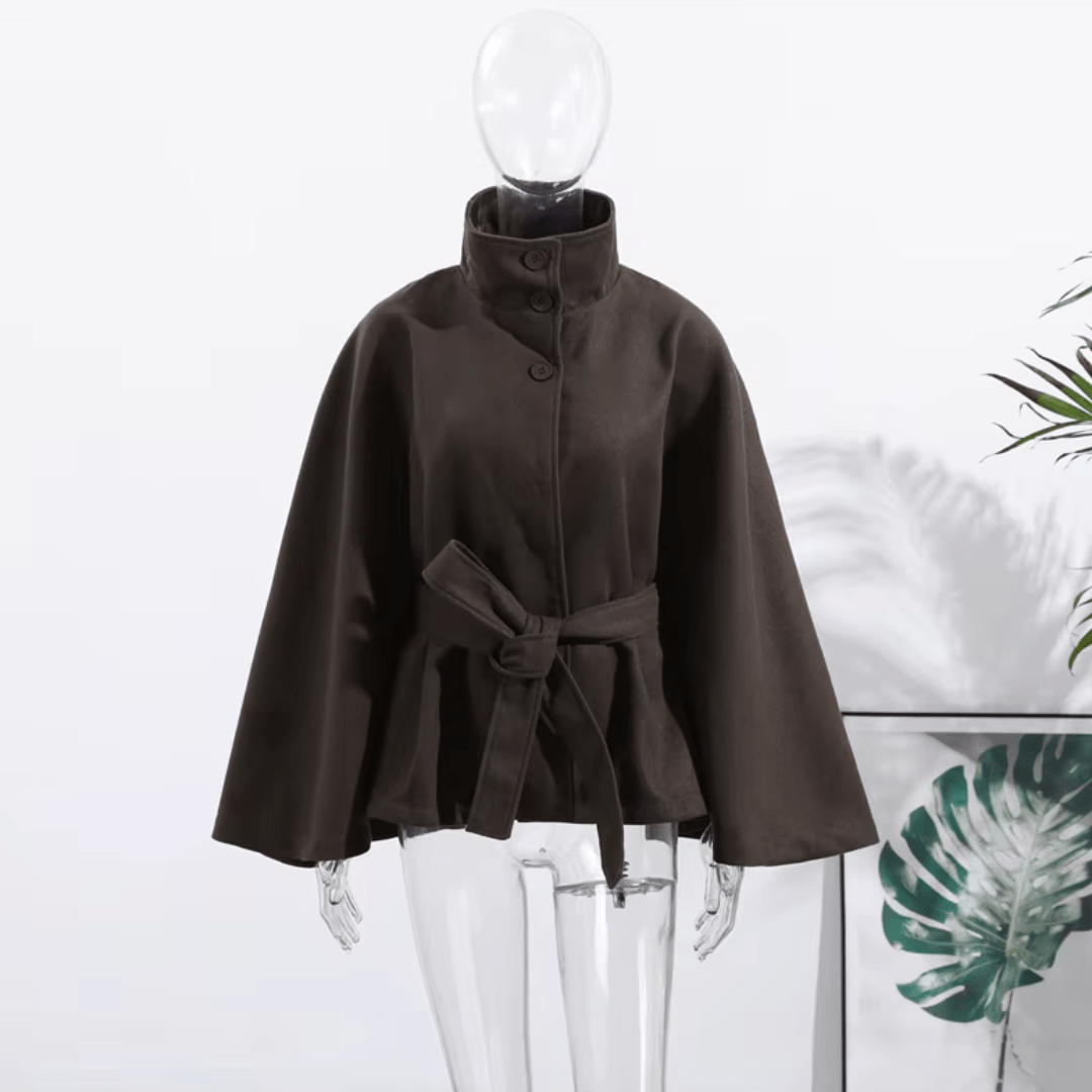 "Fleur D’Hiver" Cape Jacket - Cape - Jacke - The Femme Club