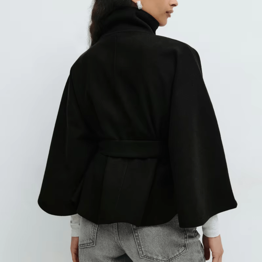 "Fleur D’Hiver" Cape Jacket - Cape - Jacke - The Femme Club