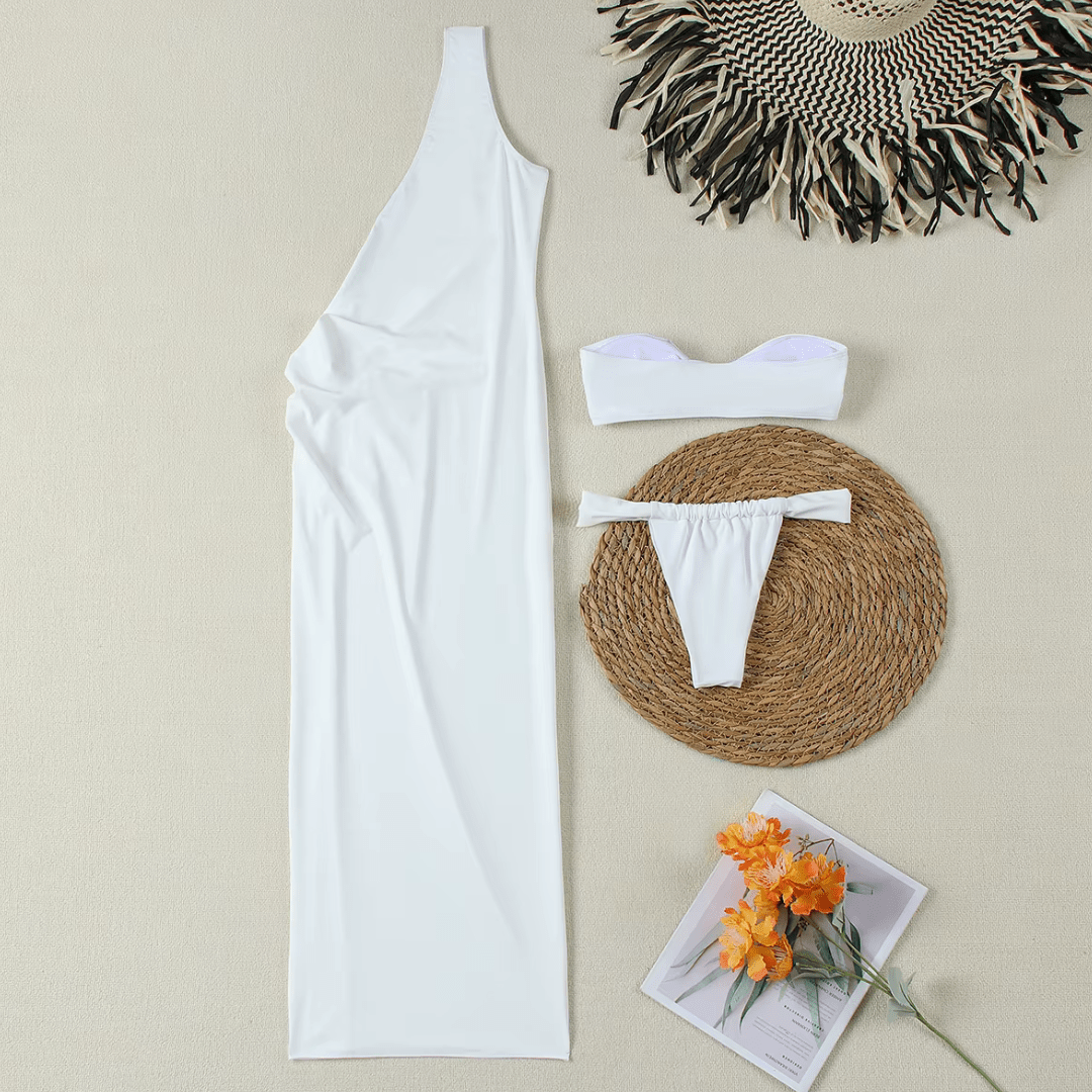 Golden Bloom 3 - Piece Set "Amalthea" - 3 - teiliges Sommer - Set - The Femme Club