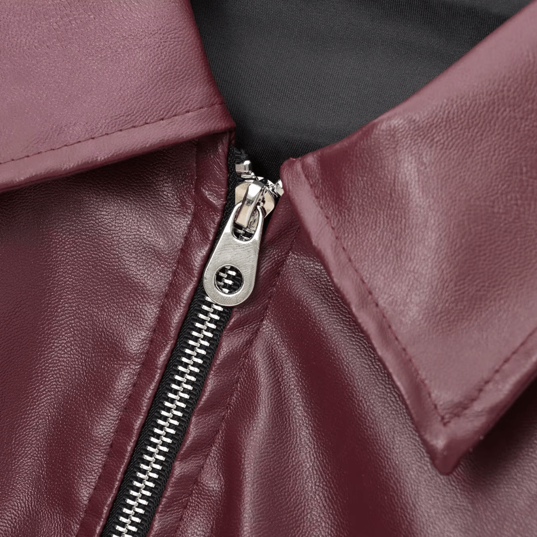 Kunstlederjacke "Eleonore" - Kunstlederjacke - The Femme Club