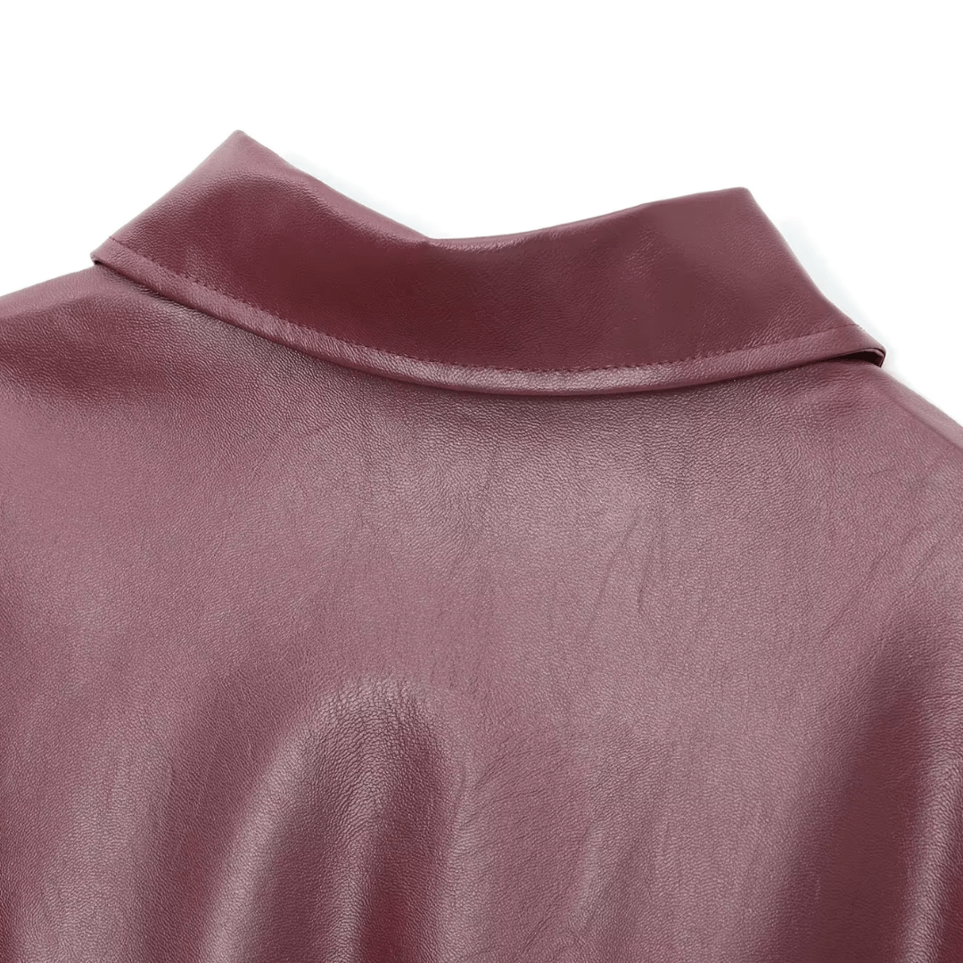 Kunstlederjacke "Eleonore" - Kunstlederjacke - The Femme Club