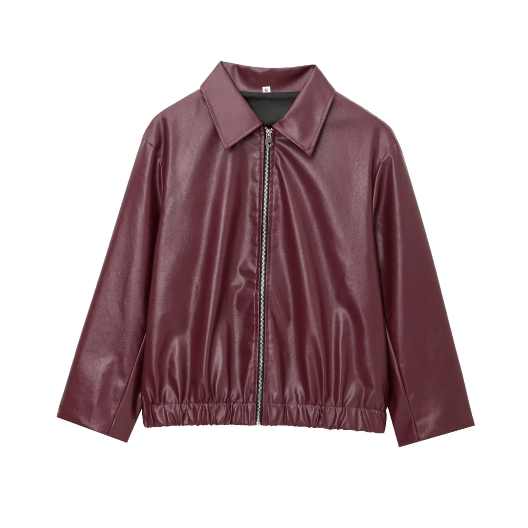 Kunstlederjacke "Eleonore" - Kunstlederjacke - The Femme Club