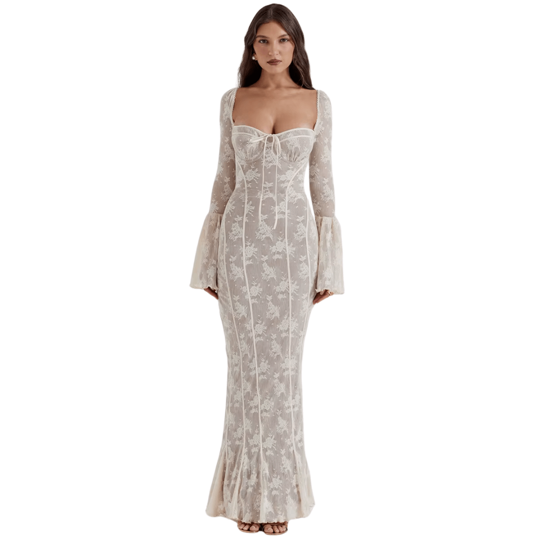Lace Dreams Gown "Noelia" - Spitzenkleid - The Femme Club