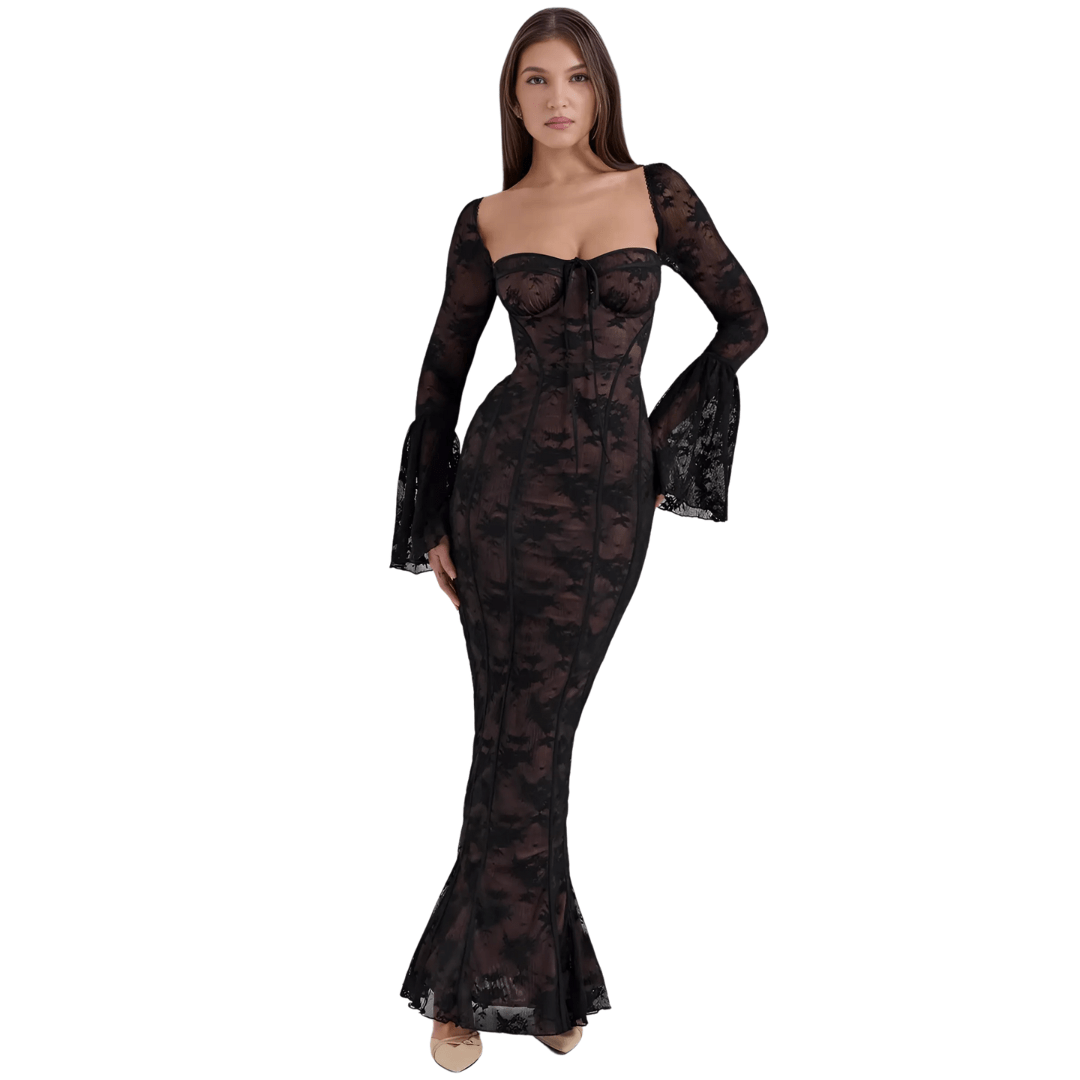 Lace Dreams Gown "Noelia" - Spitzenkleid - The Femme Club
