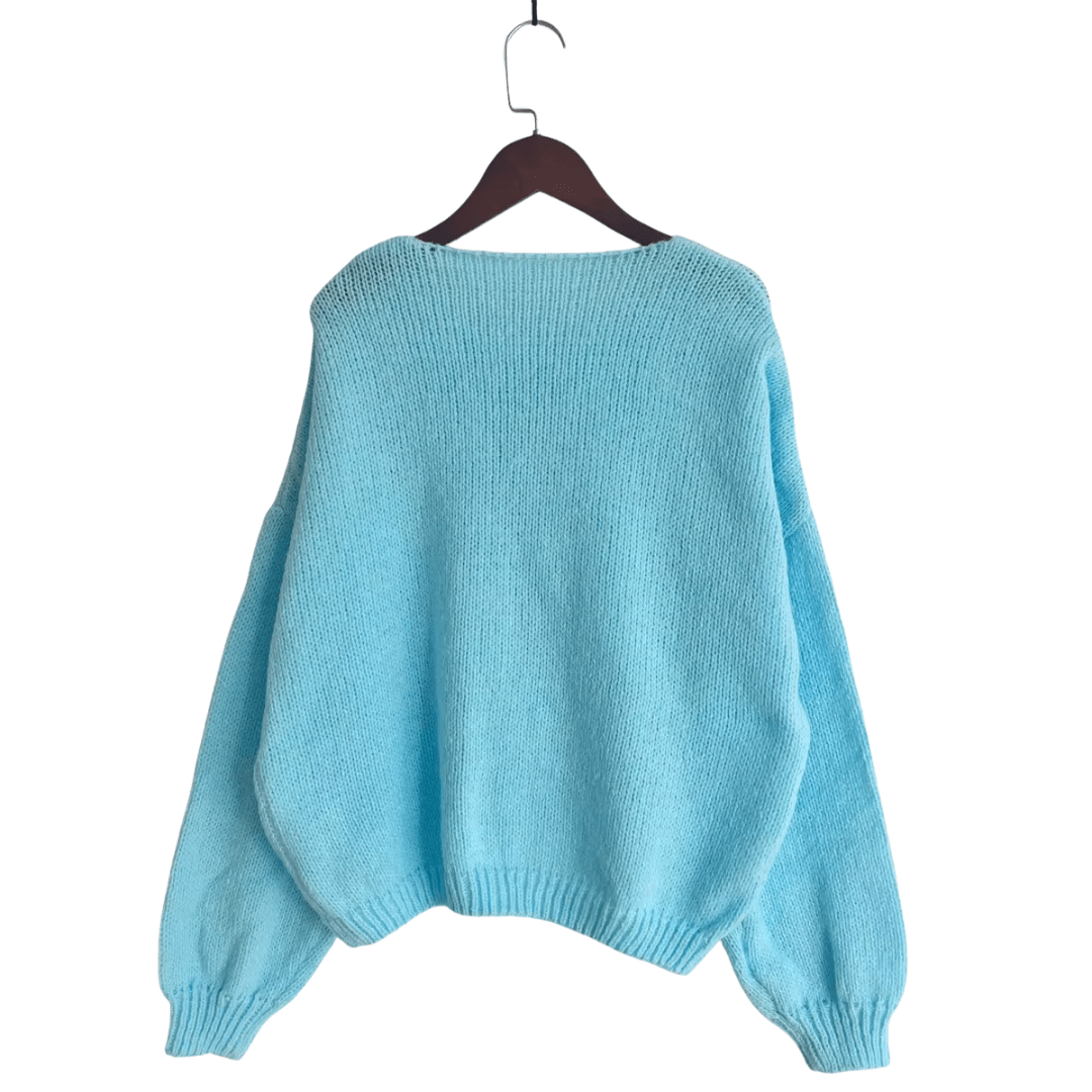 "Léna Paris" Bow Cardigan - Strickjacke - The Femme Club