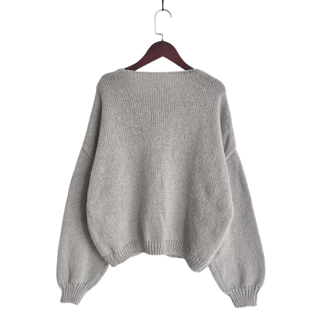 "Léna Paris" Bow Cardigan - Strickjacke - The Femme Club