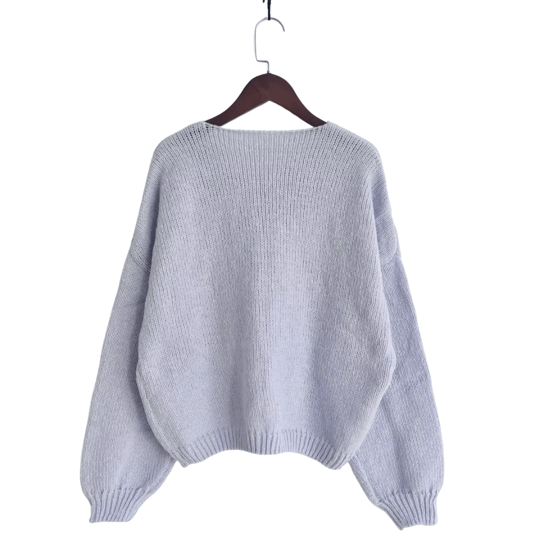 "Léna Paris" Bow Cardigan - Strickjacke - The Femme Club