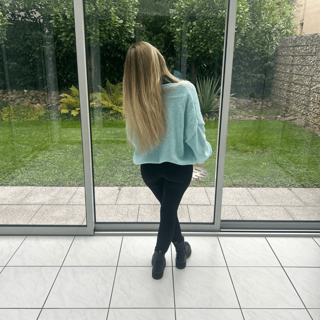 "Léna Paris" Bow Cardigan - Strickjacke - The Femme Club