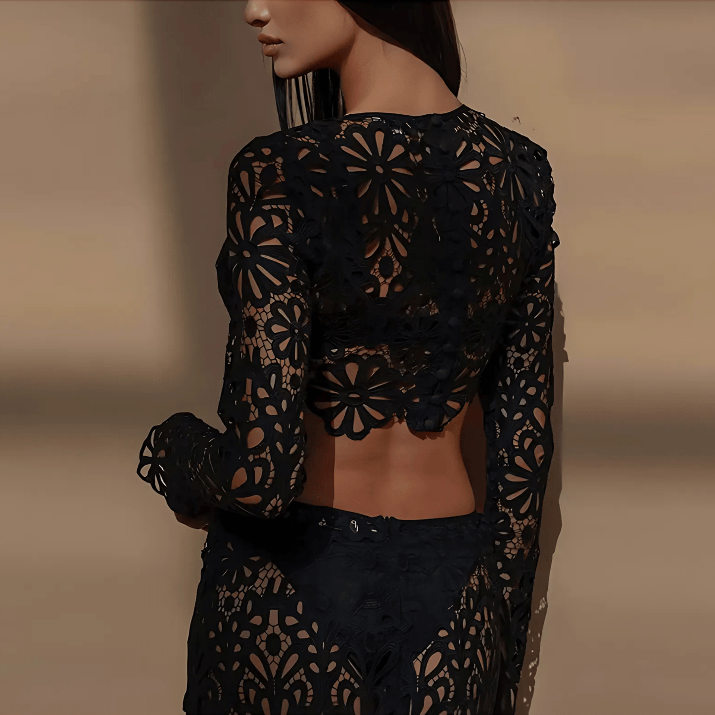 "Luna Lace" Blossom Set - Zweiteiliges Set - The Femme Club
