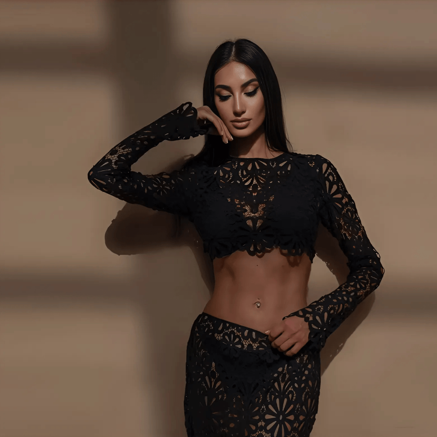 "Luna Lace" Blossom Set - Zweiteiliges Set - The Femme Club