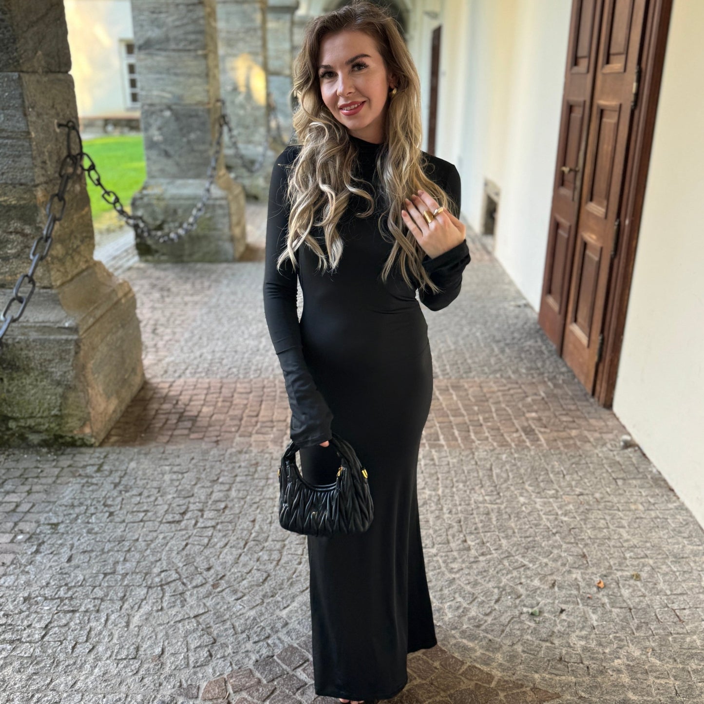 Maxi "Shadow Luxe" - Maxikleid - The Femme Club