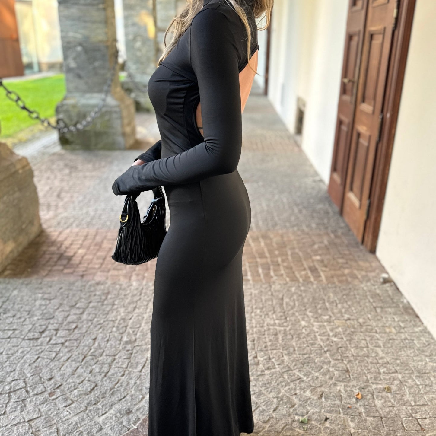 Maxi "Shadow Luxe" - Maxikleid - The Femme Club