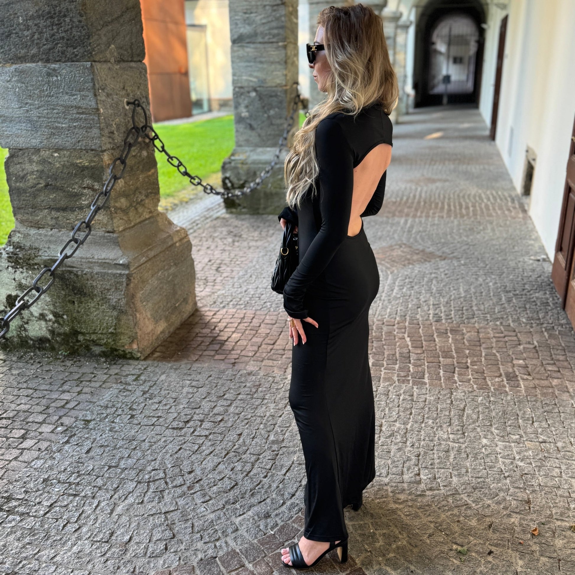 Maxi "Shadow Luxe" - Maxikleid - The Femme Club