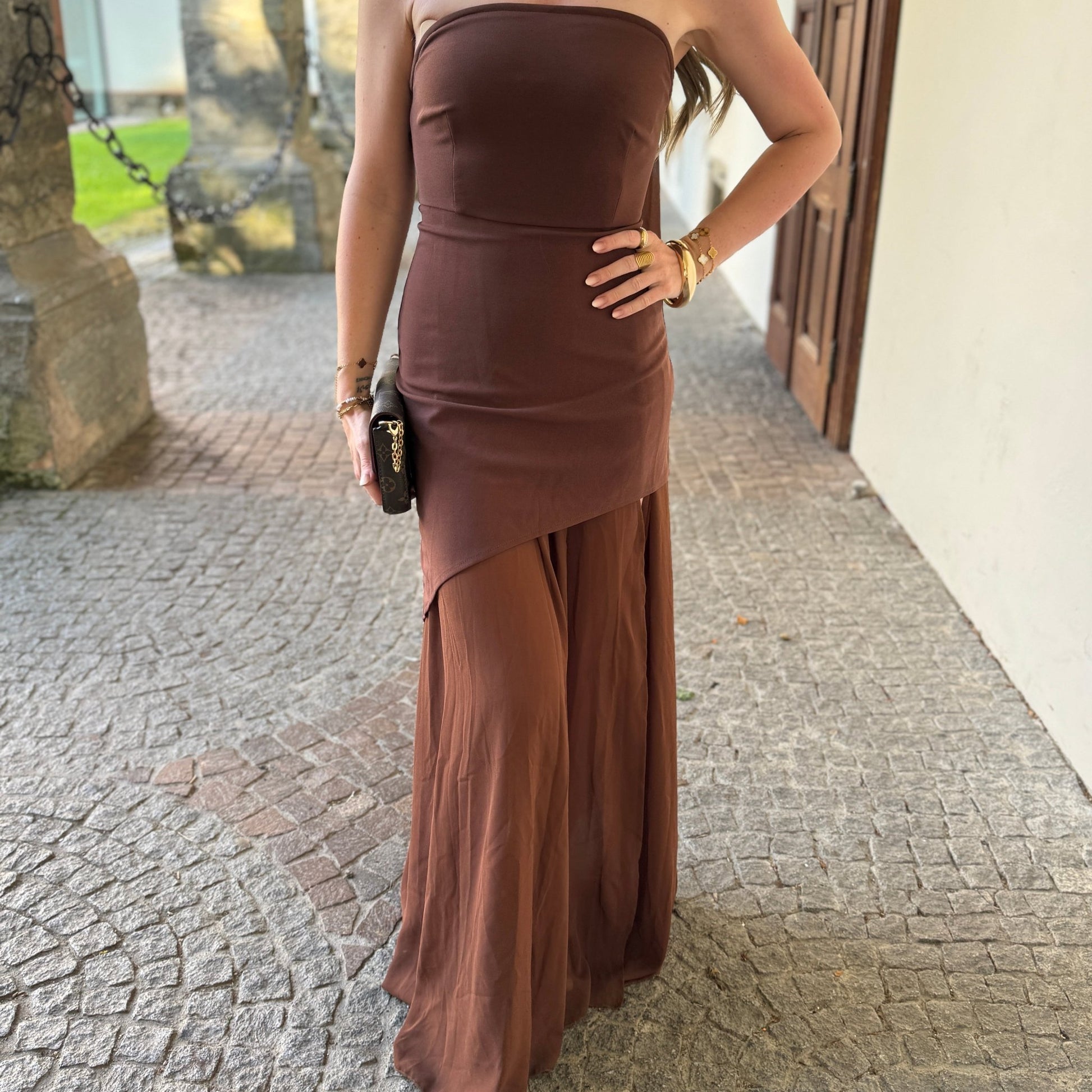 Maxikleid "Alessa Royale" - Maxikleid - The Femme Club