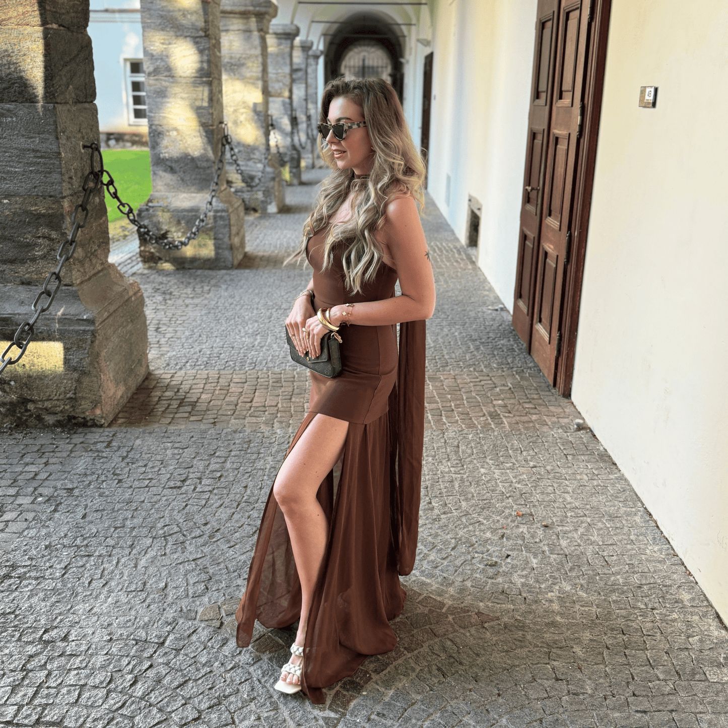Maxikleid "Alessa Royale" - Maxikleid - The Femme Club