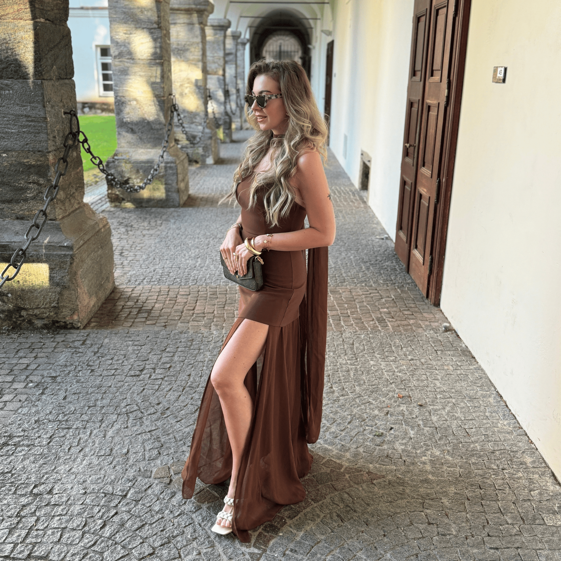 Maxikleid "Alessa Royale" - Maxikleid - The Femme Club
