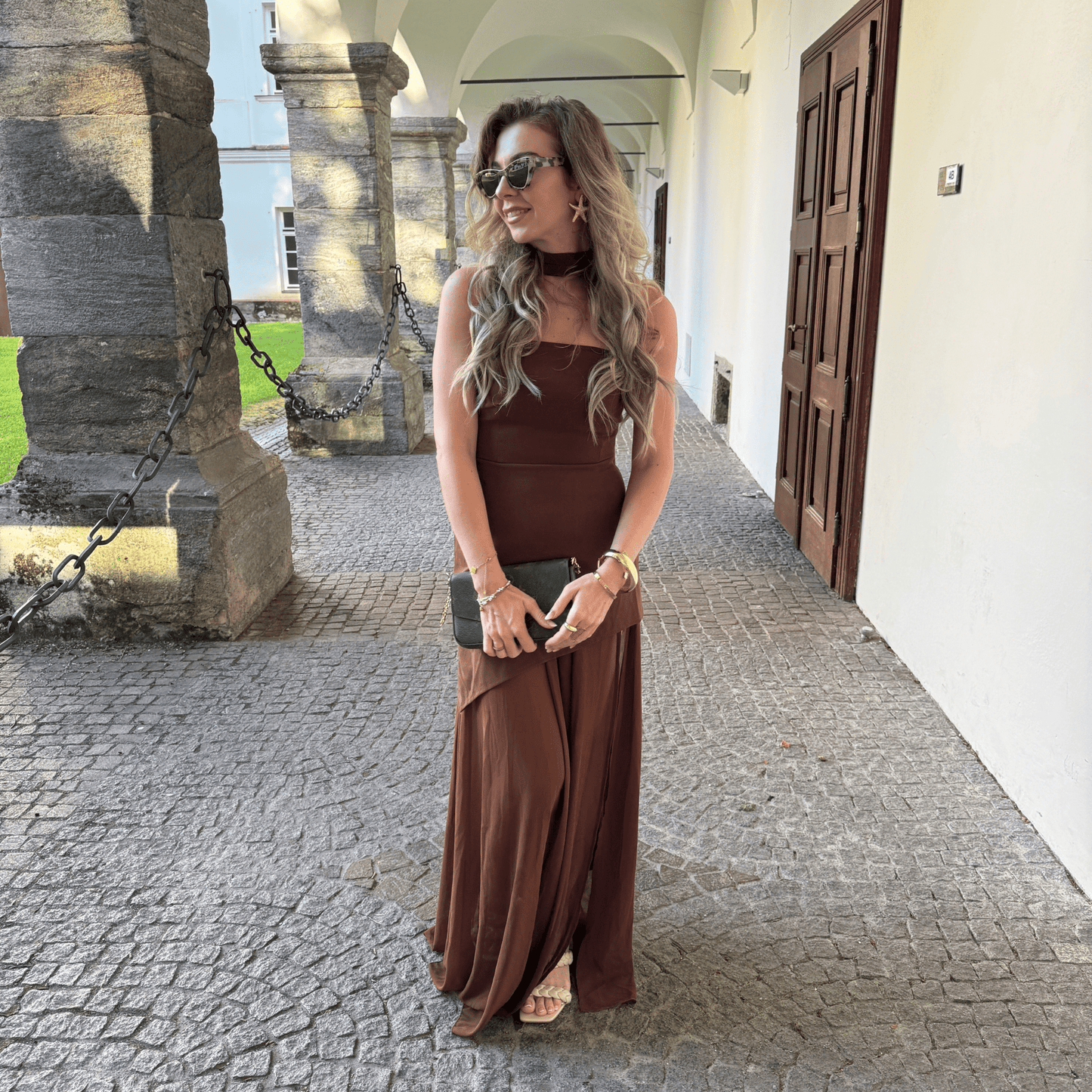 Maxikleid "Alessa Royale" - Maxikleid - The Femme Club