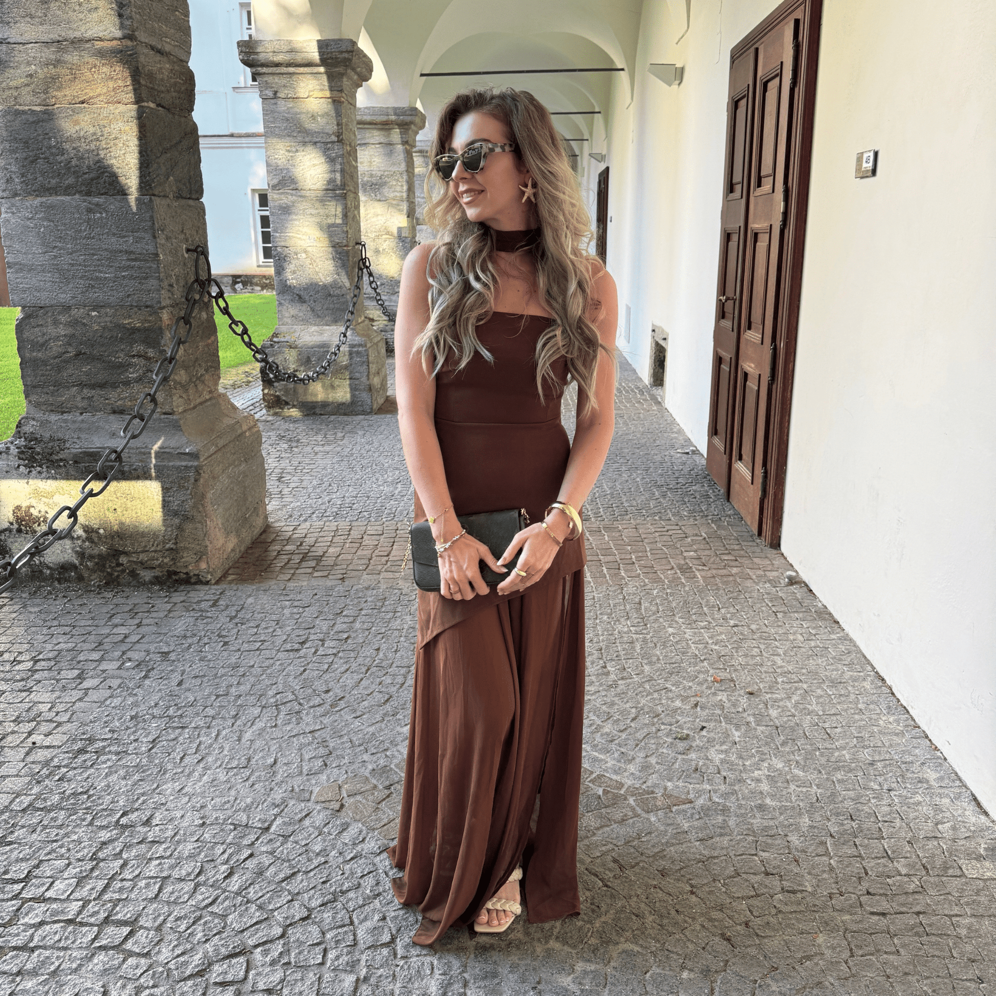 Maxikleid "Alessa Royale" - Maxikleid - The Femme Club