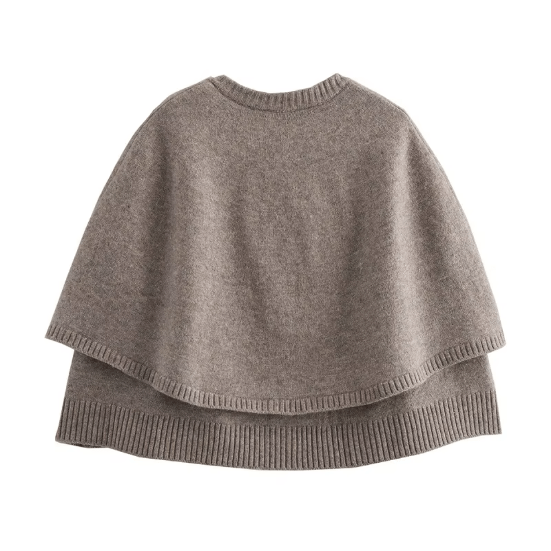 "Renée Cashmere Touch" Poncho - Cape - Jacke - The Femme Club