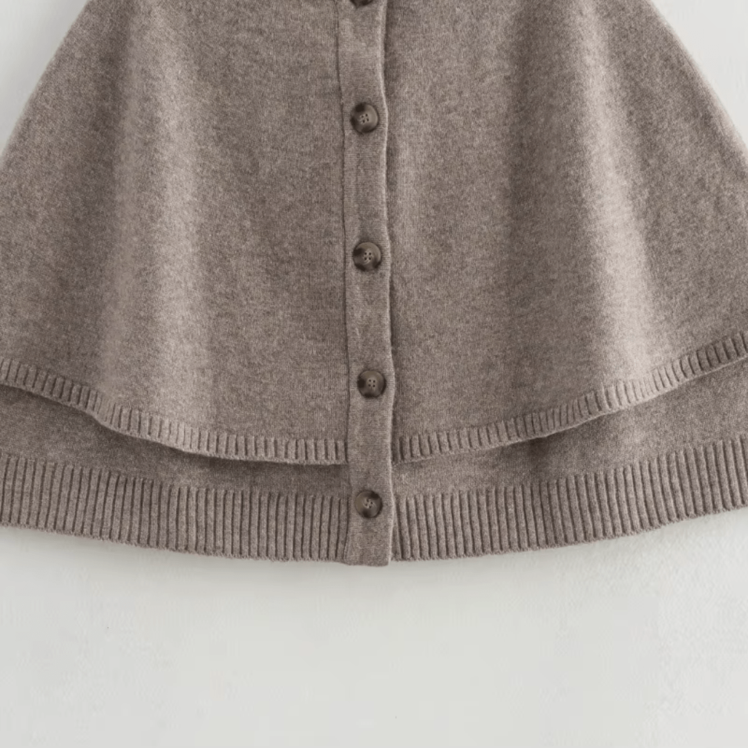 "Renée Cashmere Touch" Poncho - Cape - Jacke - The Femme Club