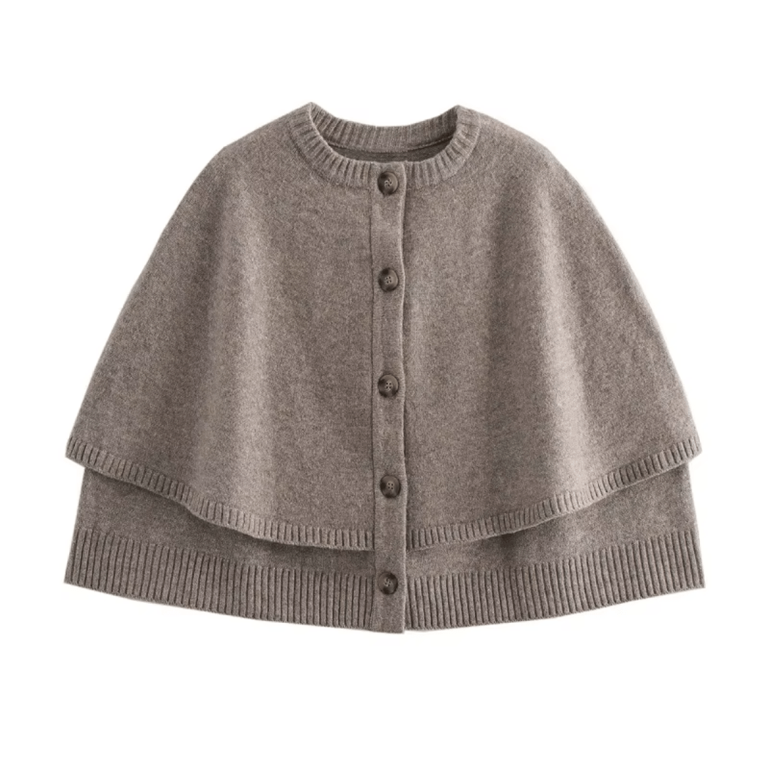 "Renée Cashmere Touch" Poncho - Cape - Jacke - The Femme Club