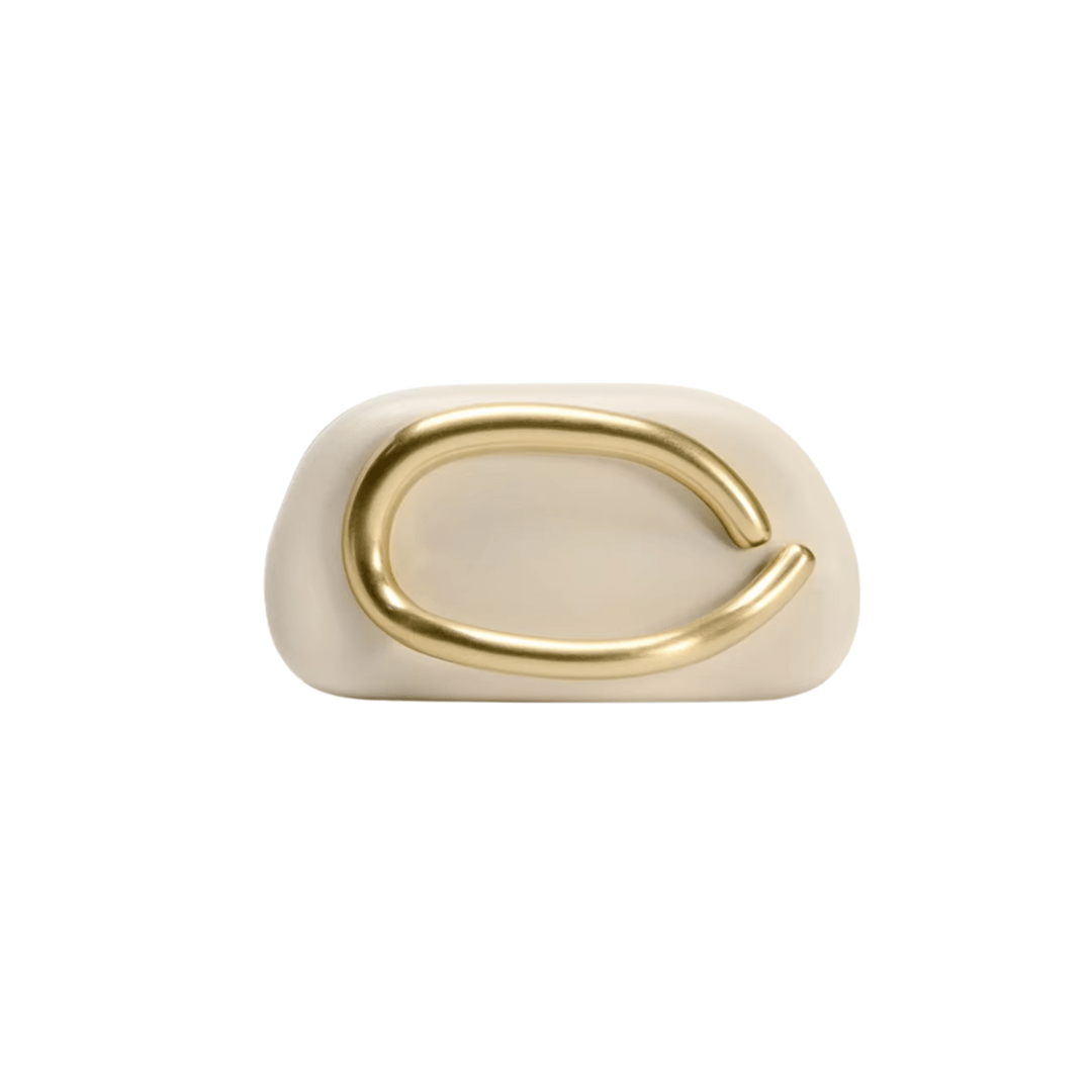 Sculpted Luxe Clutch "Amara" - Luxuriöse Clutch - The Femme Club