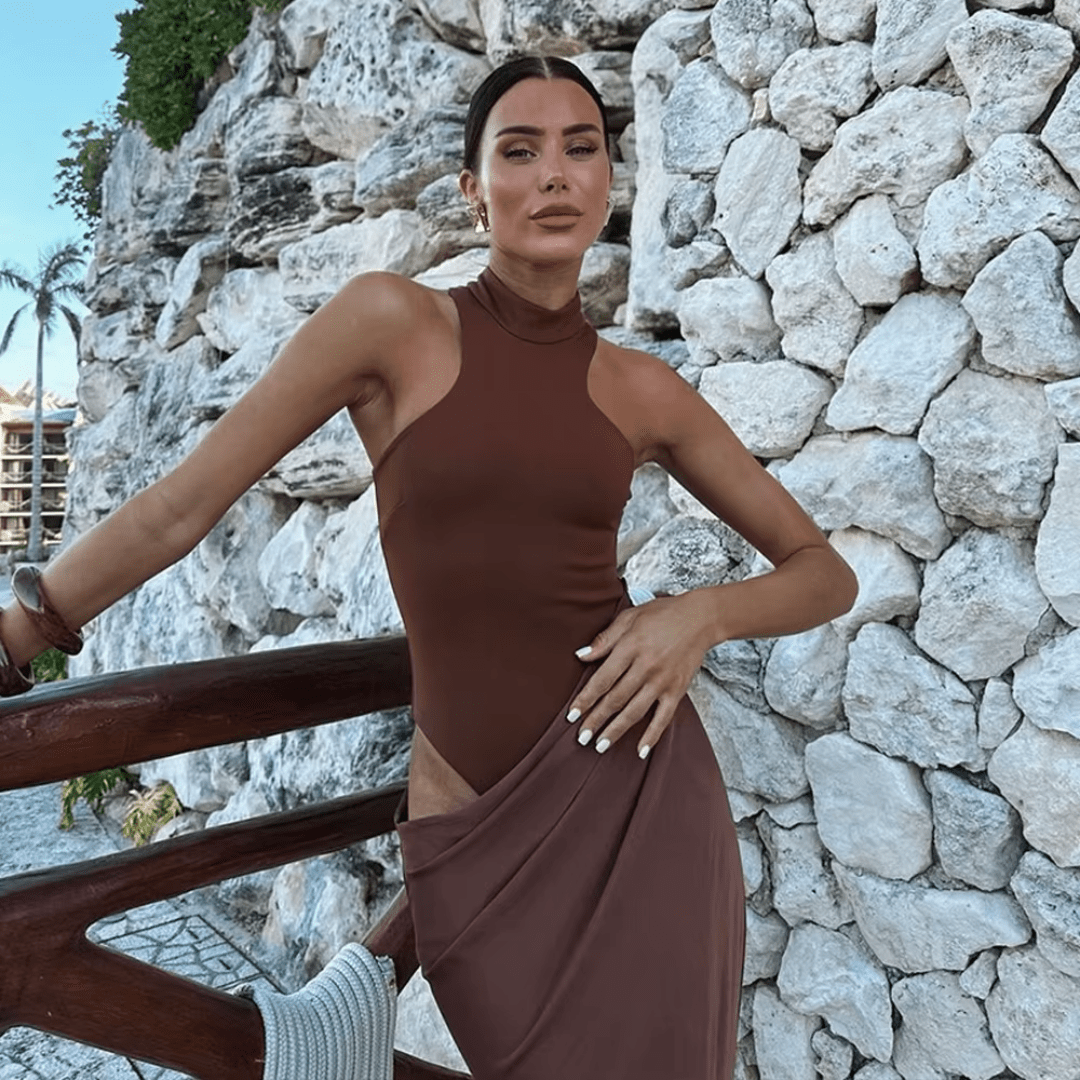 Sculpted Silhouette Dress "Diana" - Abendkleid - The Femme Club