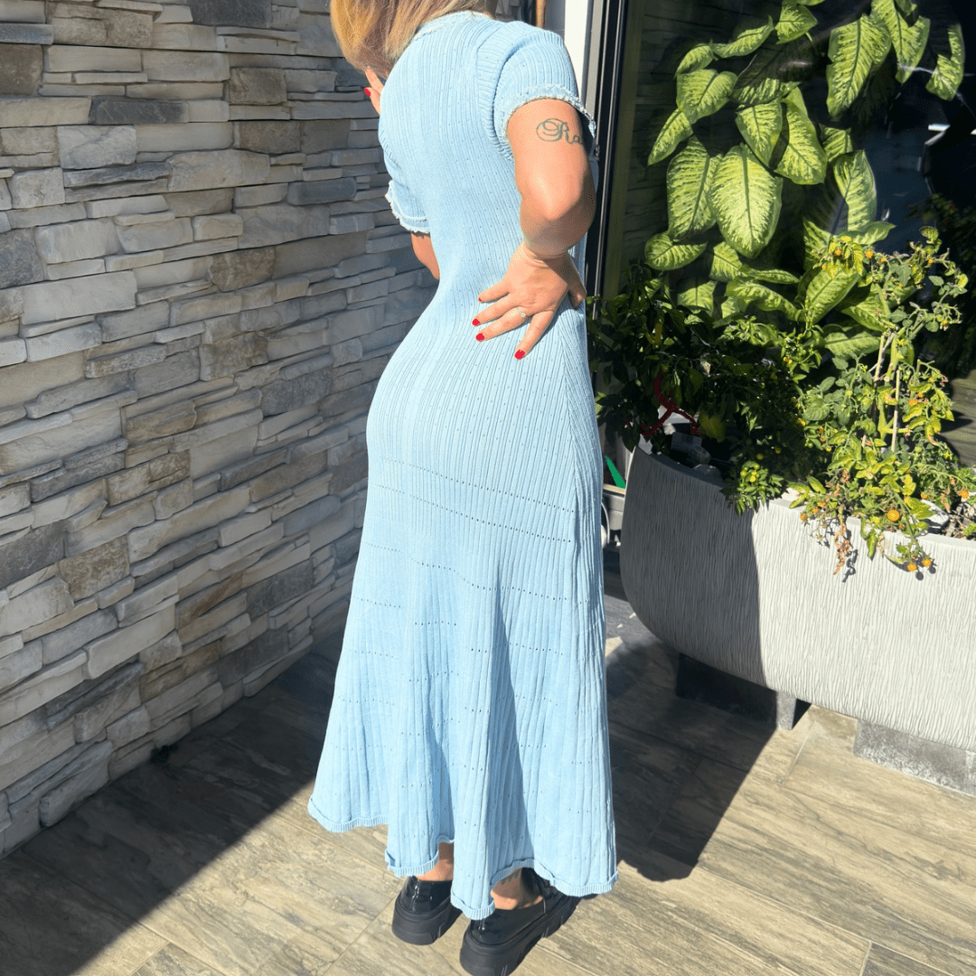 "Seraphina Sky" Maxi Kleid - Maxikleid - The Femme Club