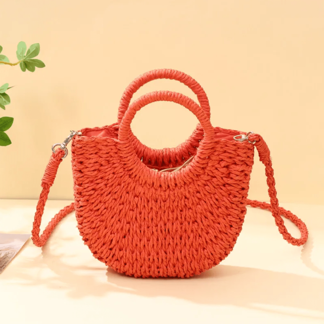 "Solmira" Halfmoon Tote - Strandtasche Damen - The Femme Club