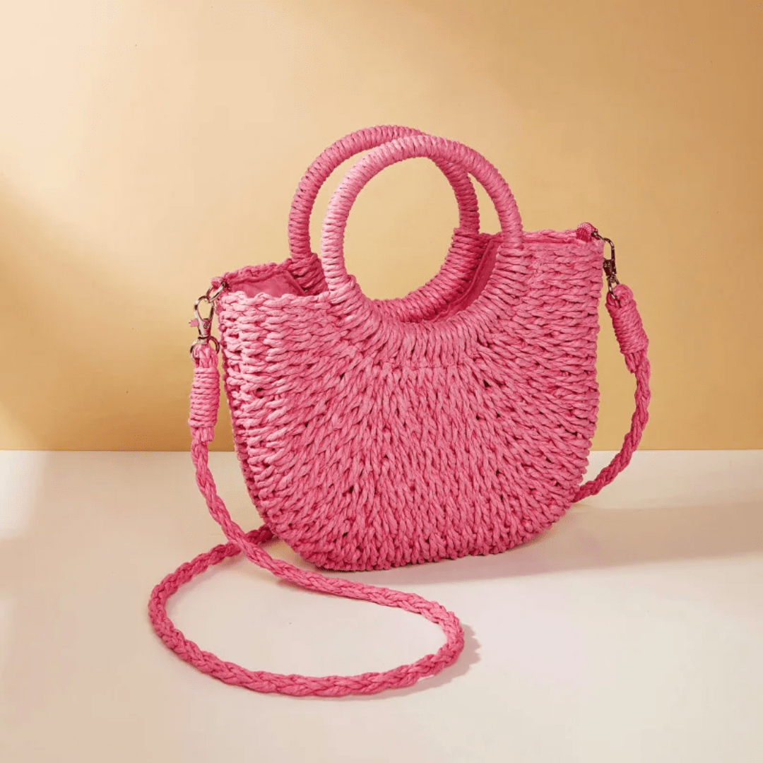 "Solmira" Halfmoon Tote - Strandtasche Damen - The Femme Club