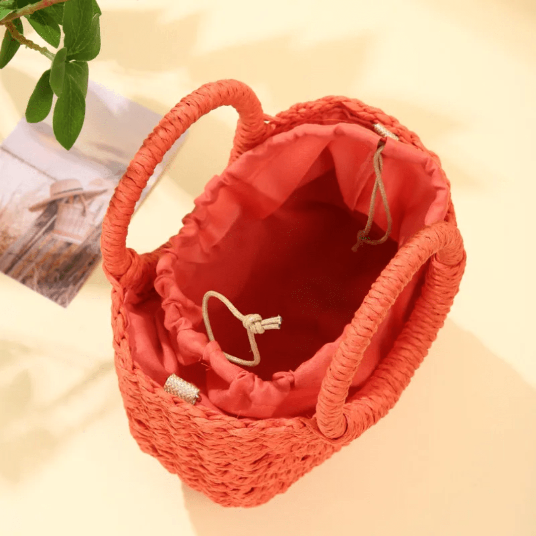 "Solmira" Halfmoon Tote - Strandtasche Damen - The Femme Club