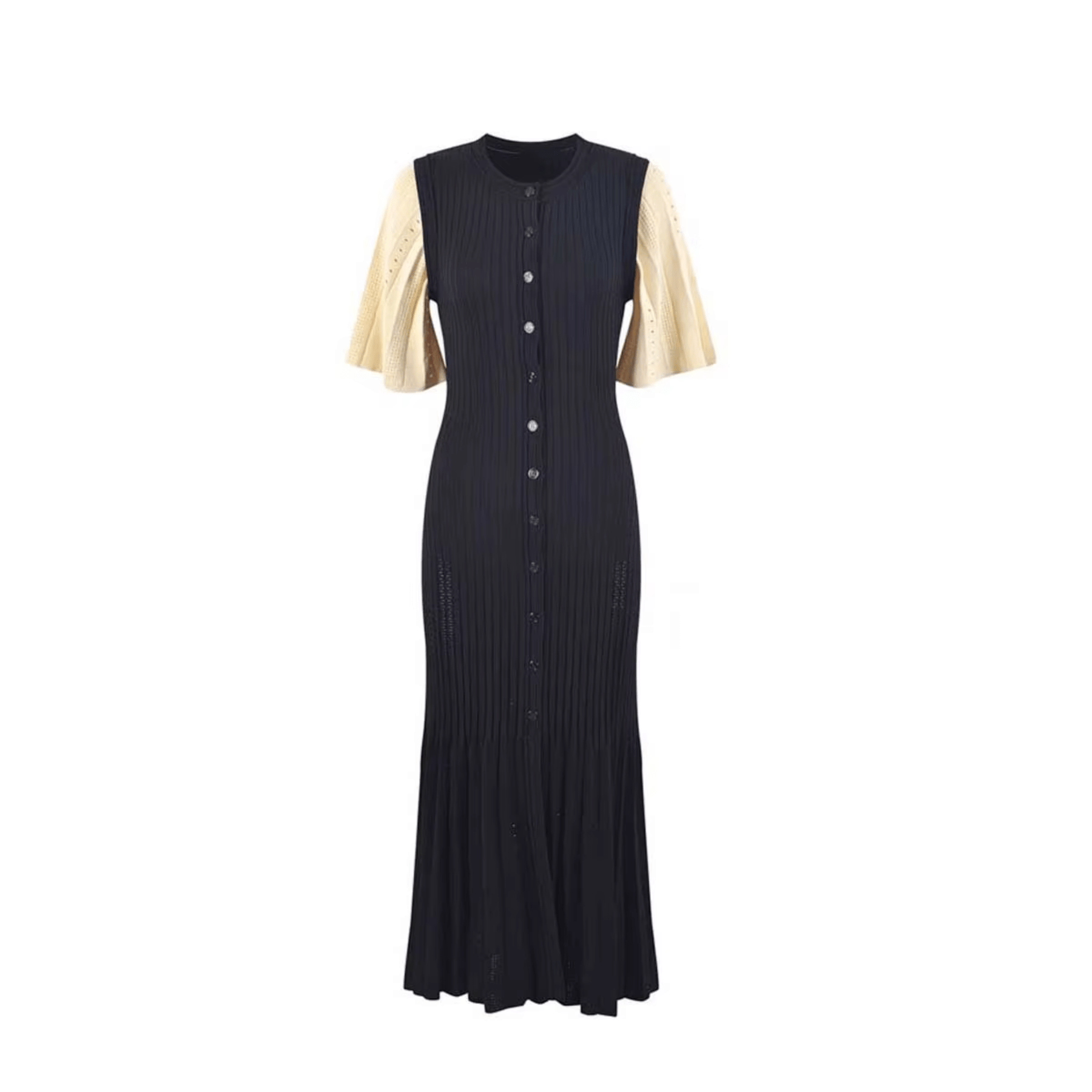 "Solvienne" Midi Dress - Midi Kleid - The Femme Club