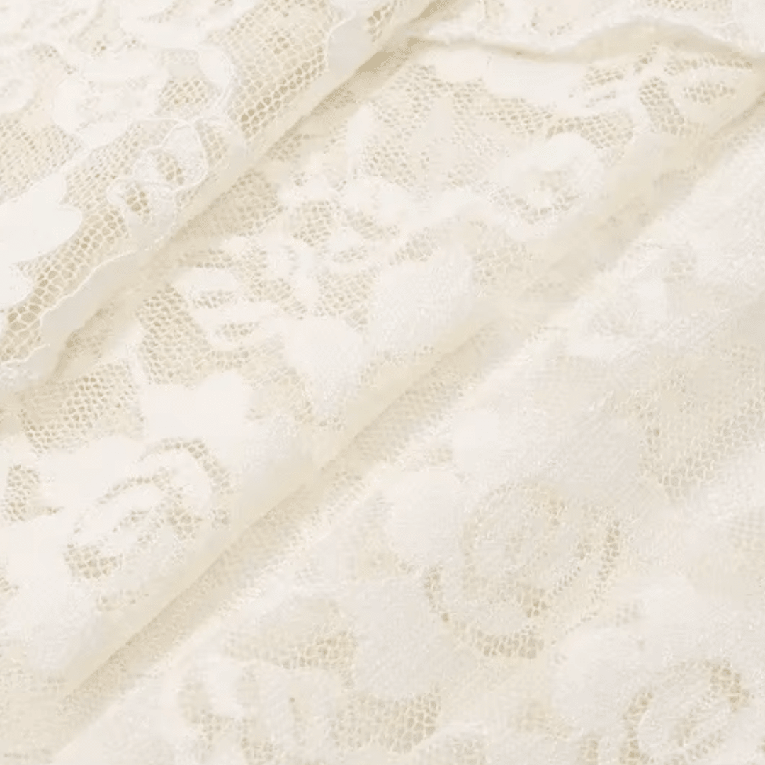 "White Lace" Zweiteiler - Elegantes Spitzen-Maxirock Set - The Femme Club