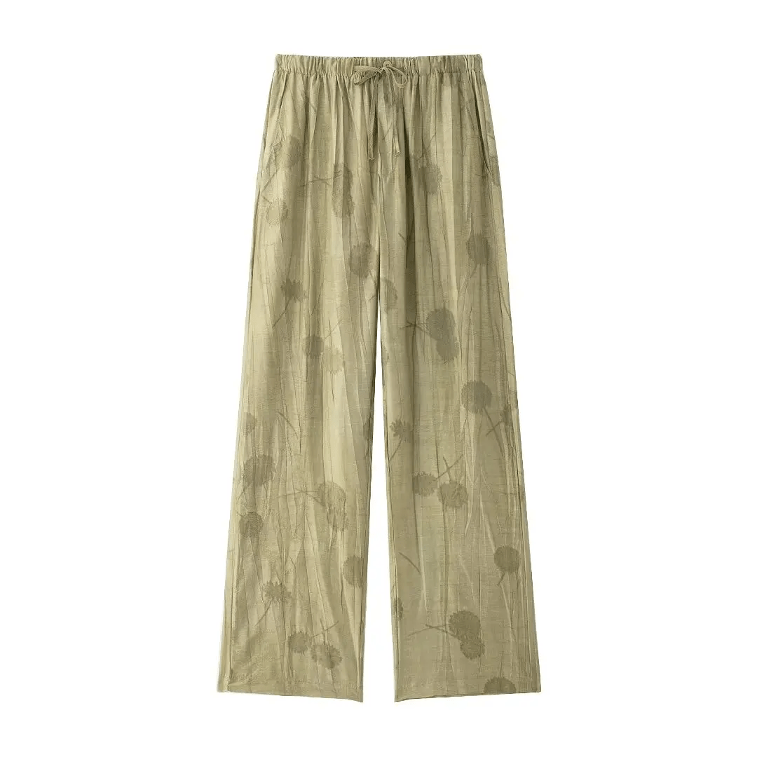 "Wild Fleur" Co - Ord - Set aus Hemd und Hose - The Femme Club