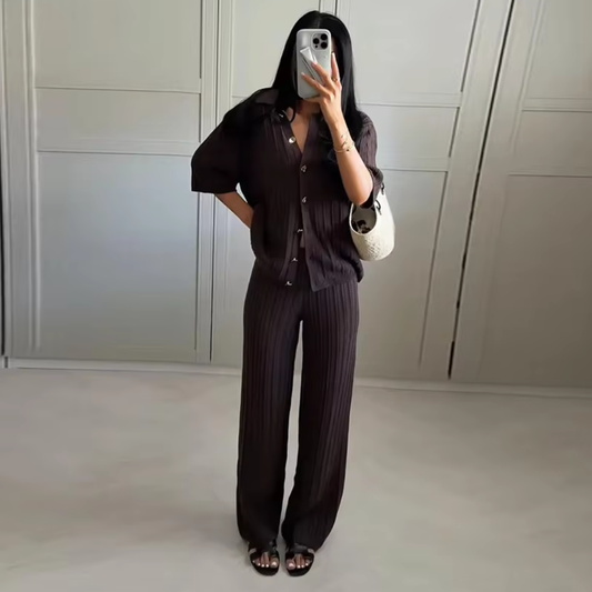 "Cocoa Serenity" Two-Piece