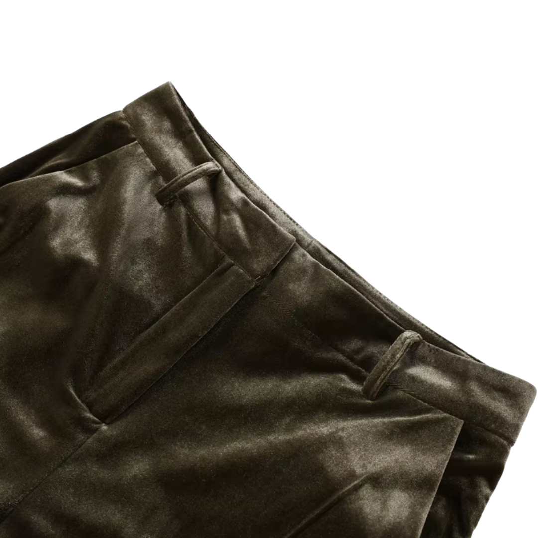 "Velvet Authority" Blazer Set