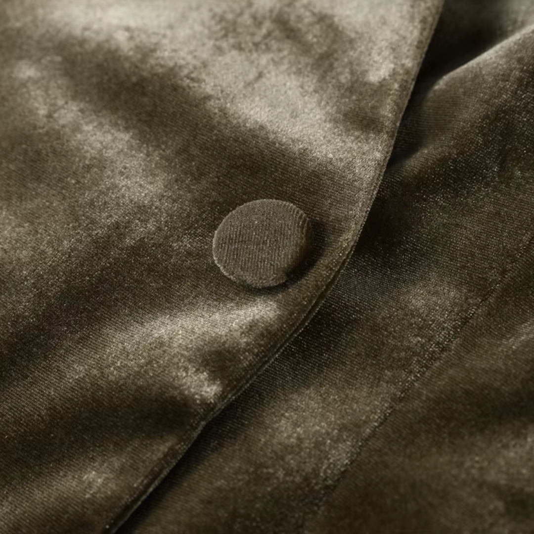 "Velvet Authority" Blazer Set