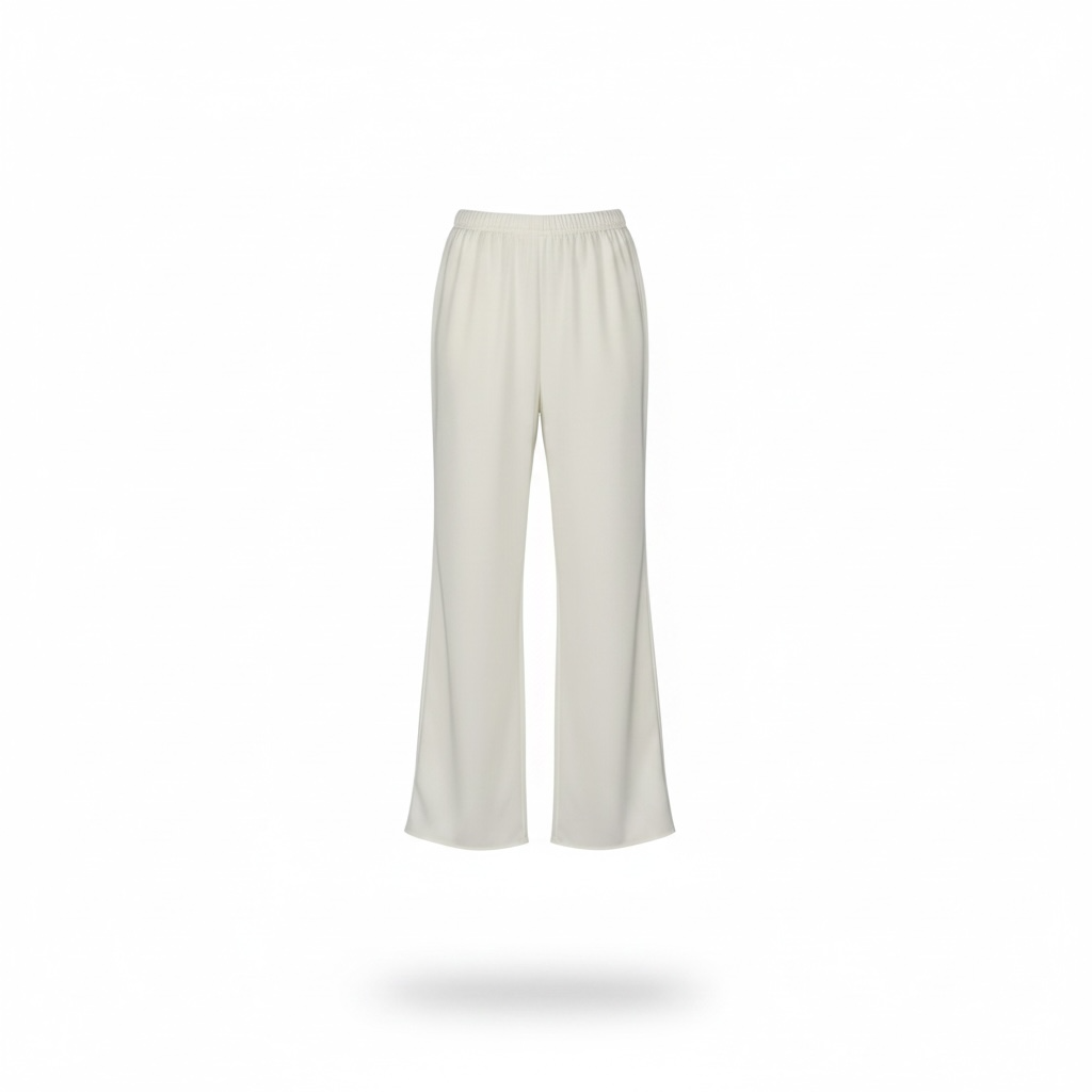„Glamour“ Elegante Wide-Leg Hose mit Glanzoptik