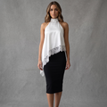 Satiné Lace Top